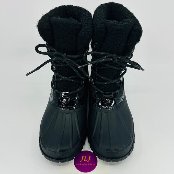 Storm by Cougar Women's Camila Black Waterproof Winter Polar Duck Boots Size 7 - Picture 3 of 11